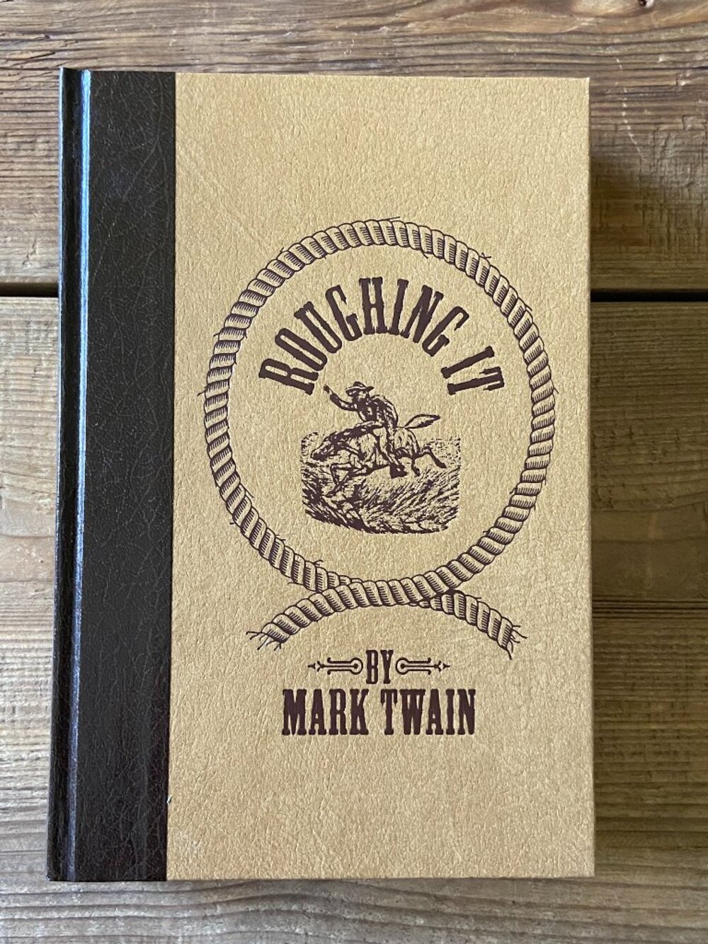 Mark Twain Roughing It hardcover book, Roughing It Reader's Digest edition